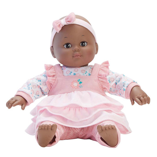 Baby Cuddles Doll with Pink Floral Dress
