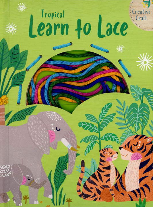 Tropical Learn to Lace Interactive Book